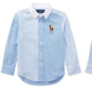 Big Pony Cotton Oxford Shirt Ralph Lauren Boys